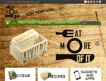 Tablet Screenshot of eatmoreofit.com
